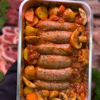 Sausage Casserole Tray Bake